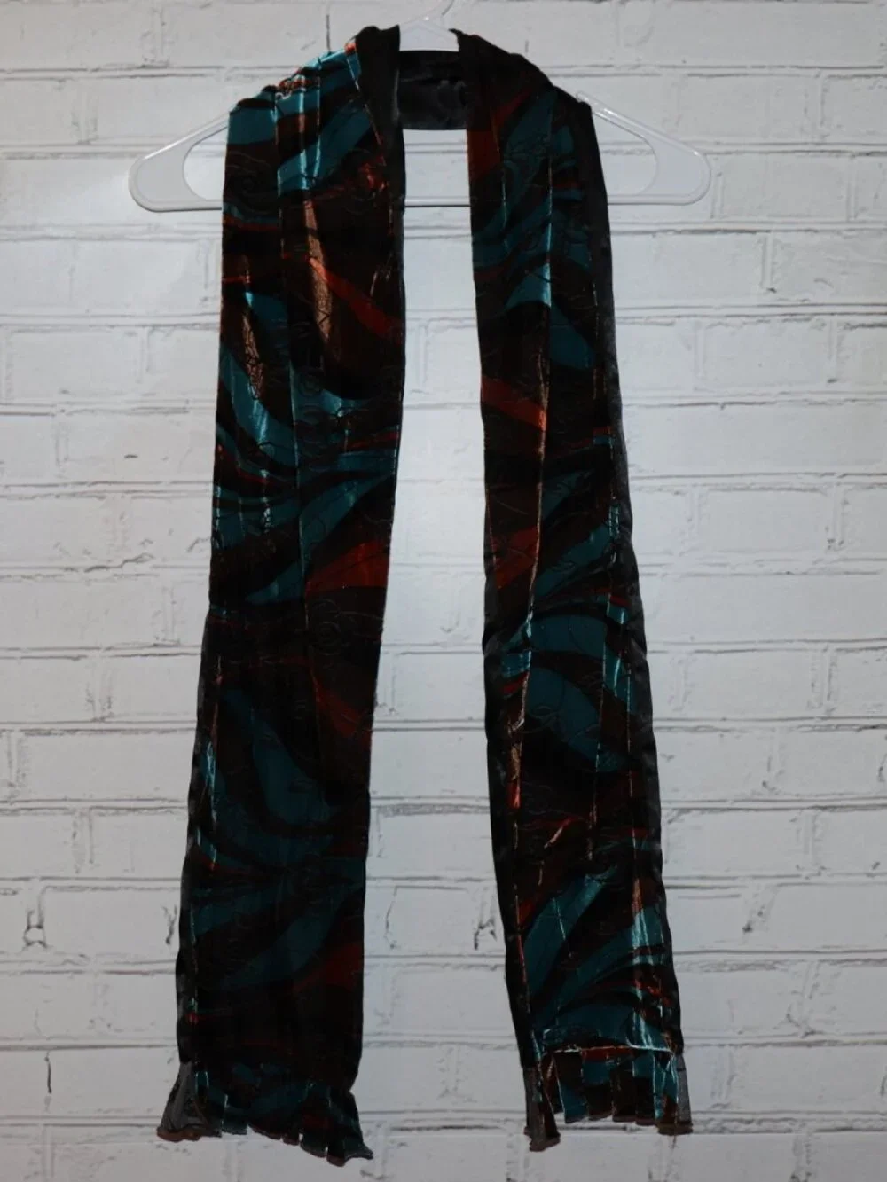 💠✨ Alexia Crawford Abstract Scarf · 7.5